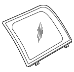 MR971453 - : Quarter Glass for Mitsubishi: Outlander Image
