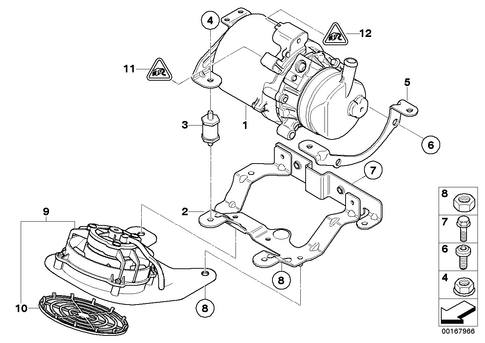 Power Steering Pump for 2003 Mini Cooper S #0
