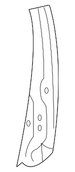 96410764 - Body: Center Pillar for Chevrolet: Aveo, Aveo5 | Pontiac: G3 Image