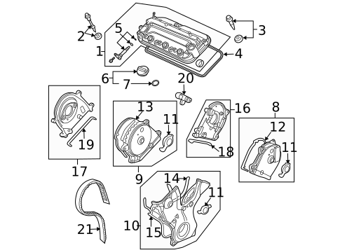 Emission System for 2010 Honda Accord Crosstour #0