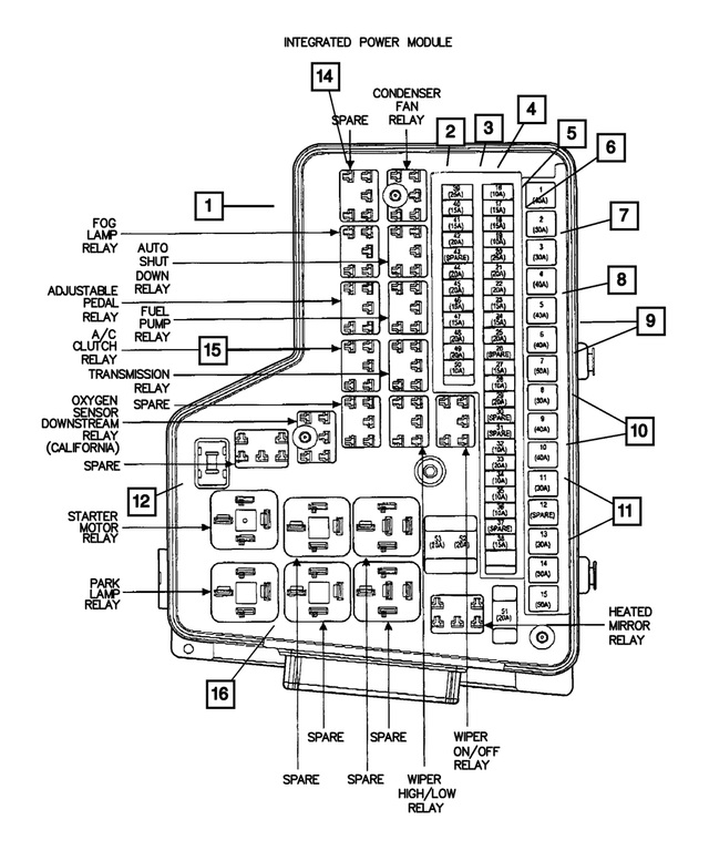 R8089323AF - : Totally Integrated Power Module, Remanufactured for Mopar Image