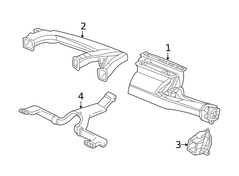 Ducts for 2002 Chevrolet Impala #0