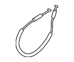 95B837017 - Body: Lock Cable for Porsche Image image