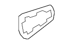 9Y0837277B - Body: Handle, Outside Gasket for Porsche Image image