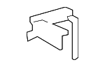 PAB833403 - Body: Lower Hinge for Porsche Image image