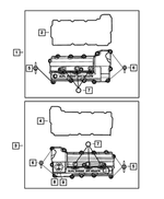 68029300AA - 2.7L Gas; Engine: Oil Filler Cap O Ring for Mopar Image