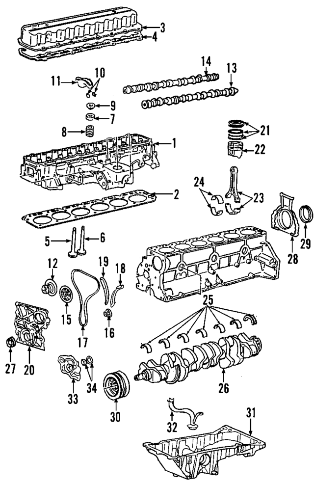 19207470 - Engine: Cylinder Head for GM Image