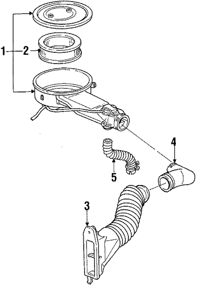 25095303 - Engine: Air Cleaner for GM Image