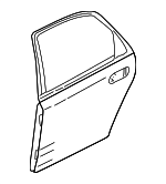 30796488 - Body: Door Shell for Volvo: S60 Image