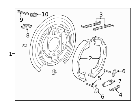 Parking Brake for 2022 Jeep Gladiator #0