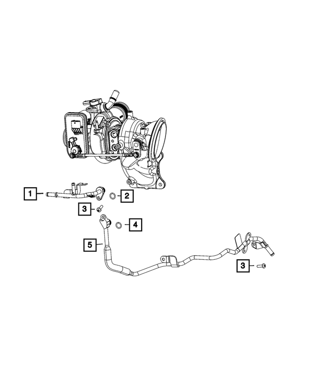 68575132AA - Cooling: Coolant Tube O Ring for Mopar Image