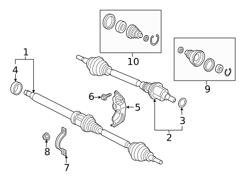 CV Boots & Related Components for 2014 Ford Fiesta #0