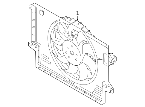 Cooling Fan for 2026 Hyundai Kona Electric #0