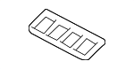 72133FL500 - HVAC: Rear Seal for Subaru Image