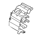 72120AR040 - HVAC: Housing for Subaru Image