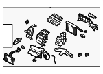 72100FN200 - HVAC: AC &amp; Heater Assembly for Subaru Image