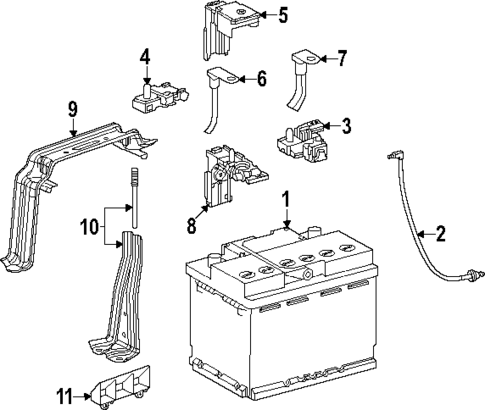 Battery for 2024 Lexus RX450h+ #1
