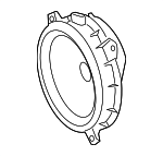 861600C140 - Body: Front Dr Speaker for Toyota: 4Runner, C-HR, Highlander, Prius, Prius C, Prius Plug-In, Sequoia, Tacoma, Yaris Image