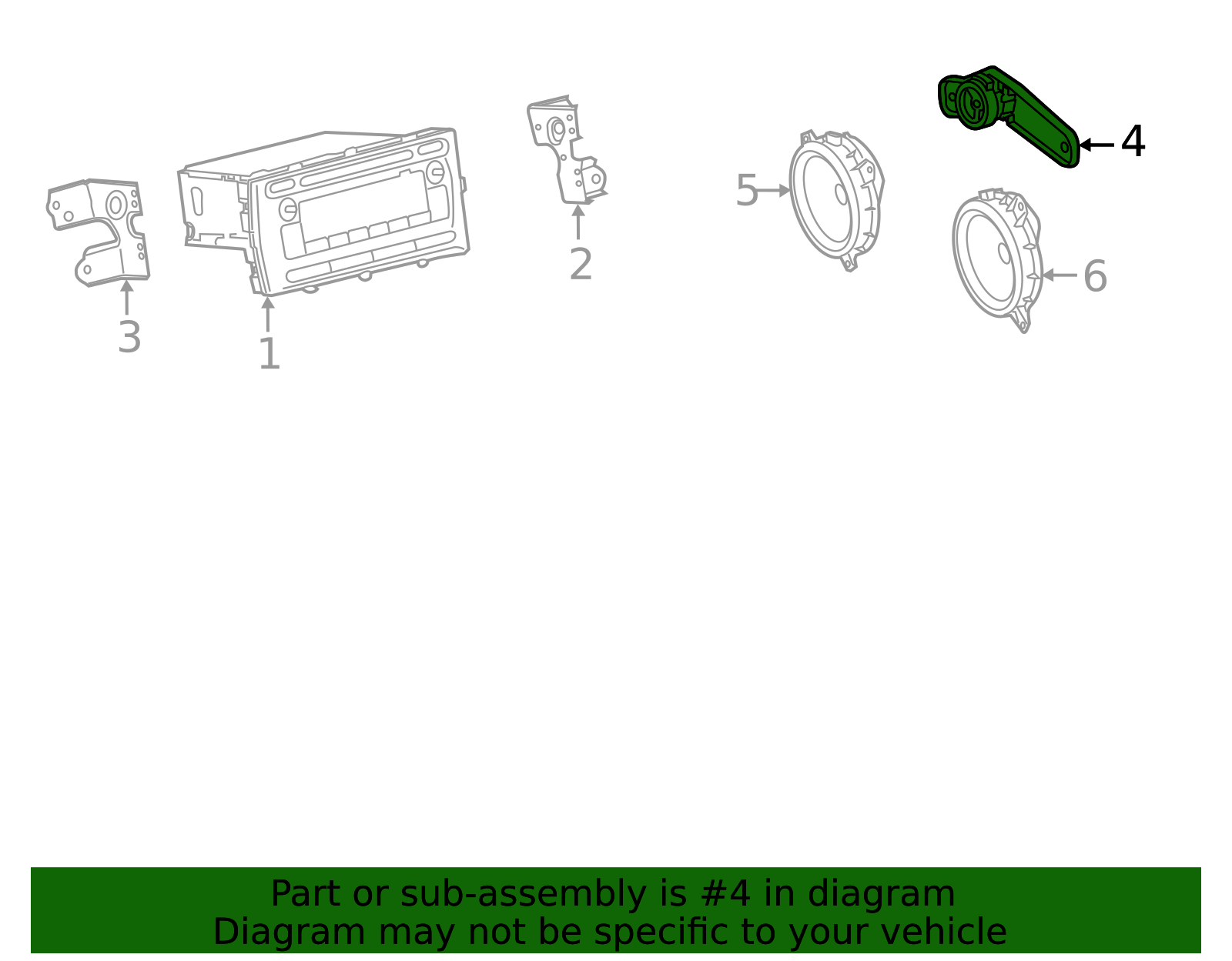 OEM Speaker 86150-52010 - Restore Crisp Sound Quality | AutoNation Parts