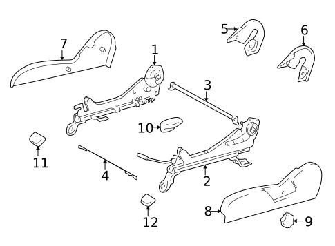 Tracks & Components for 1997 Toyota 4Runner #1