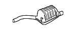 1724900800 - Exhaust: Exhaust Muffler for Mercedes-Benz Image