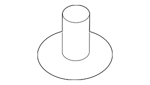 7751235140 - Fuel System: Tank Shield Bracket for Toyota Image