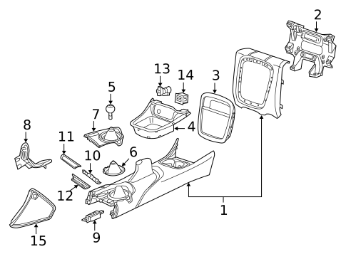 Manual Transmission Components for 2013 SRT Viper #0
