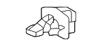 91578TGVA01 - Body: Grille Retainer for Acura Image