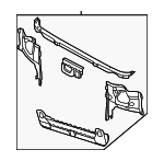 625000W700 - Body: Radiator Support for Nissan: Pathfinder Image