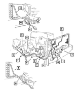 6035058 - Cooling: Hex Flange Head Screw for Mopar Image