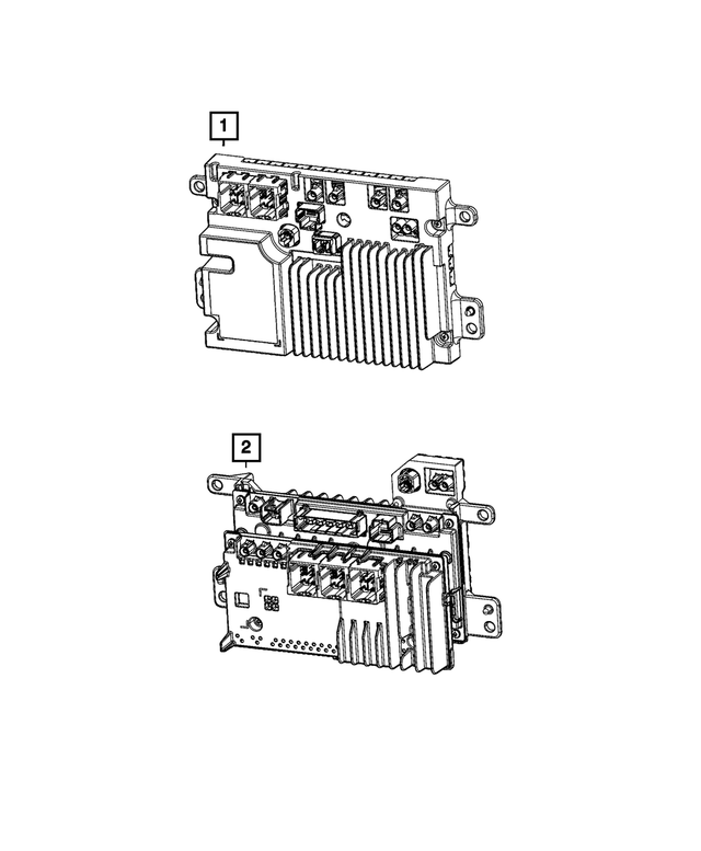 68453630AI - Electrical: Multi Media Radio for Jeep: Grand Cherokee, Grand Cherokee L Image