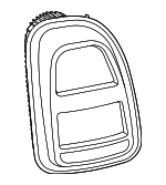 63218492302 - : Tail Lamp for Mini: Cooper Countryman Image