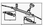 42519772 - : Electric Rack and Pinion Steering Gear Assembly with Inner Tie Rods for Chevrolet: Sonic Image