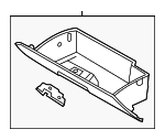 8F9Z74060T10AC - Body: Glove Box Assembly for Ford: Taurus, Taurus X | Mercury: Sable Image