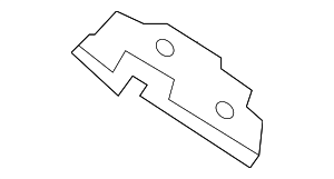 4R3Z6306072AA - Body: Glove Box Latch for Ford Image