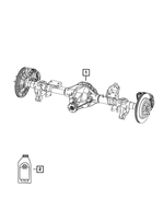 Rear Complete Axle Assembly