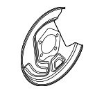 47881F4010 - : Backing Plate for Toyota Image