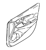 82308BF010SSS - Body: Door Trim Panel for Hyundai: Kona, Kona Electric Image