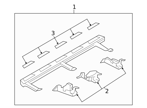 Exterior Trim - Pillars for 2009 Audi Q5 #0