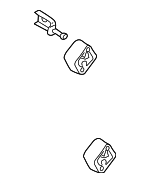 18207536172 - Exhaust: Center Muffler Support Bracket for BMW: 650i Image