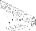 95005356 - Body: Trim Panel Assembly for Chevrolet: Nova Image