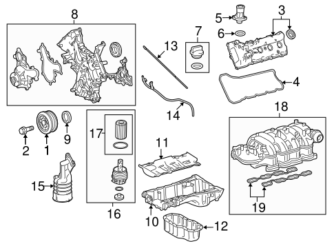 Parts Catalog | Modern Toyota | Engine Parts for 2014 Toyota