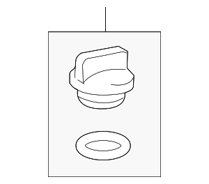 12180F4010 - Engine: Filler Cap for Scion: iM, iQ, tC, xD | Toyota: 4Runner, Avalon, C-HR, Camry, Corolla, Corolla iM, FJ Cruiser, Highlander, Land Cruiser, Matrix, Prius, Prius C, Prius Plug-In, Prius Prime, Prius V, RAV4, Sequoia, Sienna, Tacoma, Tundra, Venza Image