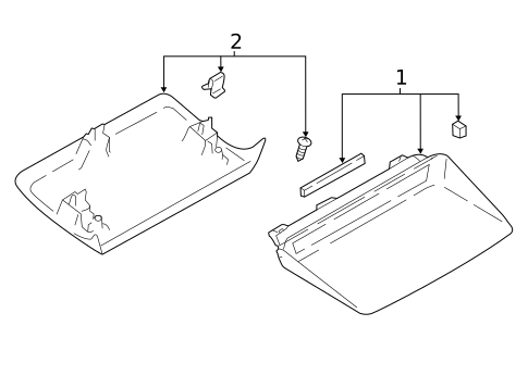 High Mounted Stop Lamp for 2022 Subaru Impreza #0