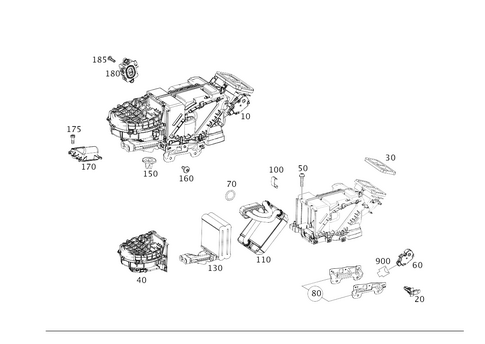 Air Conditioner in the Rear for 2017 Mercedes-Benz S550e #0