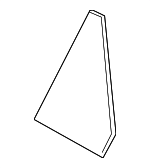 99161030700 - Electrical: Lower Guide for Porsche: 718 Boxster, 718 Cayman, 718 Spyder, 911, Boxster, Cayman Image