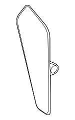 42713203 - : Part# 42713203 Rear Passenger Side Stop Lamp Bracket for Chevrolet: Trailblazer Image