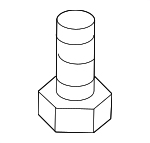 90038506001 - Electrical: ABS Pump Assembly Screw for Porsche: 911, Panamera Image