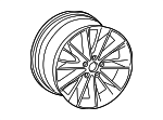 4G8601025AD - : Wheel, Alloy for Audi: A7 Quattro, RS7, S7 Image