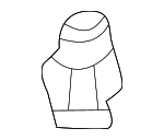 91503SP0003 - Body: Lower Molding Clip for Acura Image